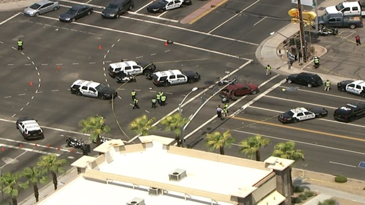 Police investigating after motorcyclist killed in Mesa crash